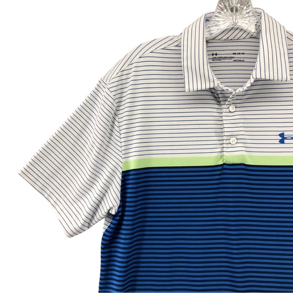 🚨EUC Under Armour Short Sleeve Golf Polo HEATGEAR! - Picture 5 of 13